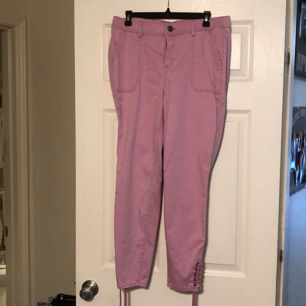 Pink lane Bryant pants